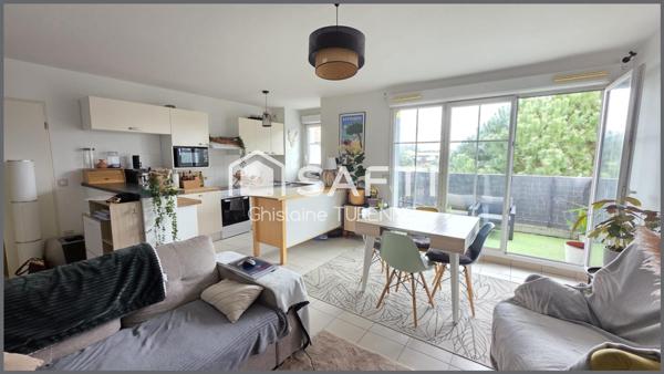 T3 de 67m2 au 2ème et dernier étage avec terrasse