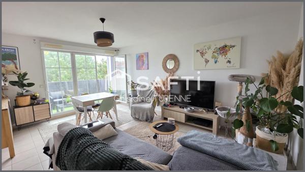 T3 de 67m2 au 2ème et dernier étage avec terrasse