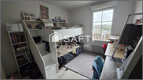 T3 de 67m2 au 2ème et dernier étage avec terrasse