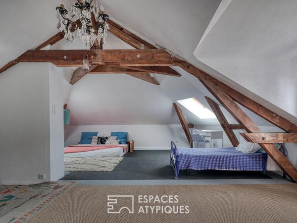 Maison de charme vue canal de Briare