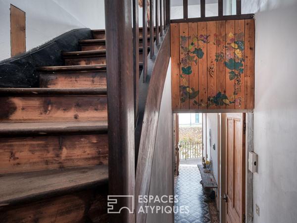 Maison de charme vue canal de Briare