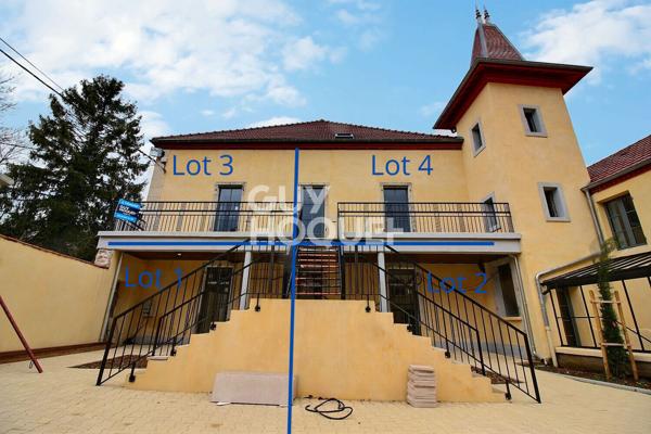 Appartement T5 neuf balcon 112.5 m2 garages