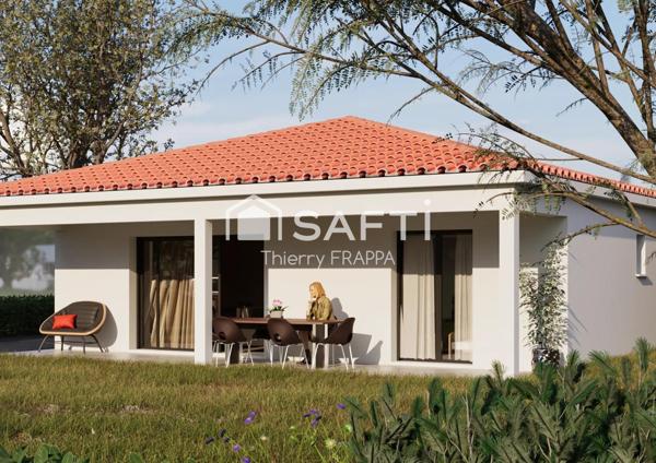 Villa Contemporaine en plain-pied Normée RT2020 avec Potentiel d'Extension