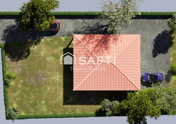 Villa Contemporaine en plain-pied Normée RT2020 avec Potentiel d'Extension