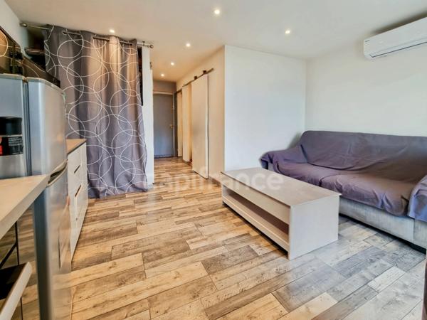 Studio rénové de 24m² avec chambre cabine - Terrasse