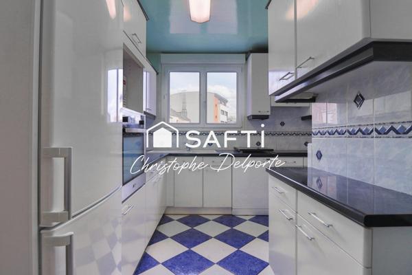 Appartement T4 lumineux - 83m² - proche gare - garage