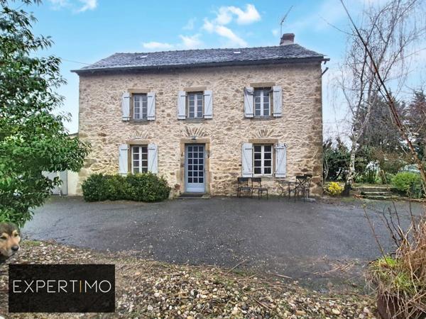 Rullac-Saint-Cirq (12120) Maison de caractère + bâtiment indépendant aménagé - Fort potentiel