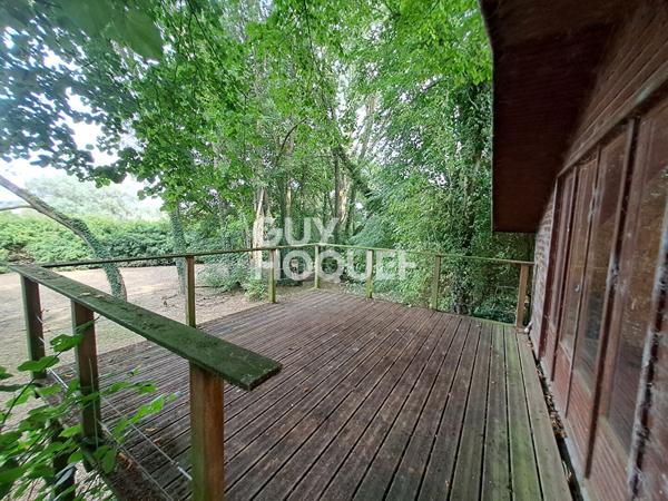 Terrain de loisirs avec étang et chalet à vendre à PÉRONNE (80200)