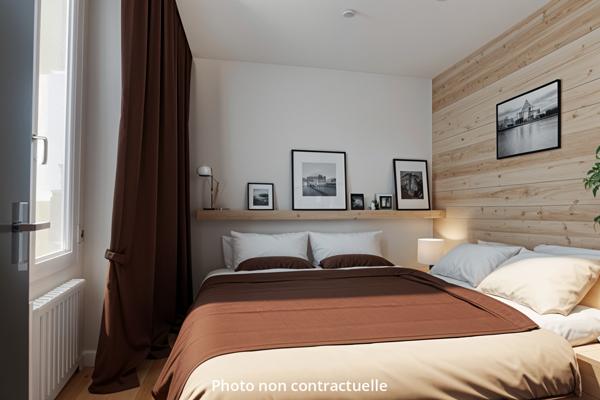 MARSEILLE 1 - SECTEUR SAINT-CHARLES - APPARTEMENT 3 PIECES - 1 COUR / TERRASSE - 2 CHAMBRES - DEBARRAS