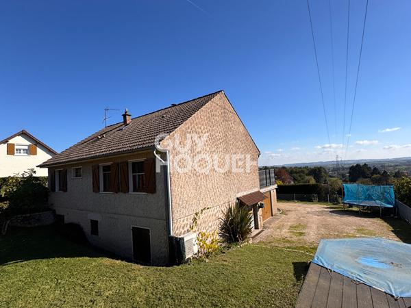 Maison spacieuse à vendre au Creusot - 4 chambres, 140 m²