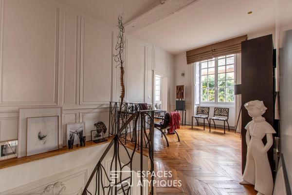 Élégant duplex de caractère en plein centre-ville