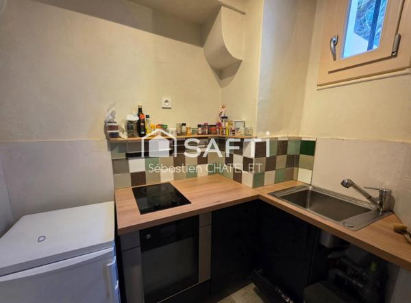 Aix-les-Bains : studio haussmannien au cœur du centre