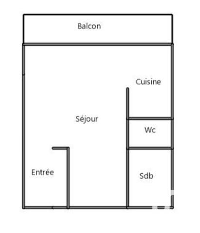 Appartement à vendre 1 pièce 30 m² Gradignan