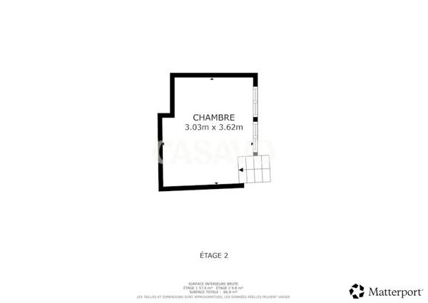 Vente Appartement 3 pièces de 54m² - 13100 Aix-en-Provence