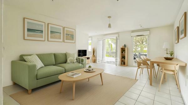 Dpt Gironde (33), à vendre LE HAILLAN (33), appartement T3 de 67m², Cellier et Parking