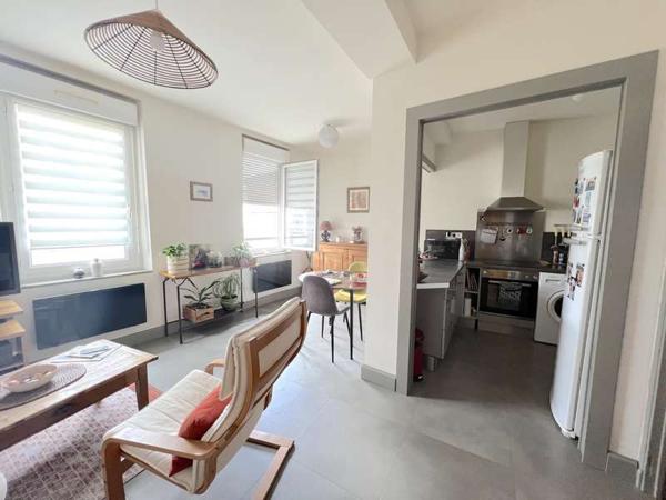Appartement T3 de 61m² avec un cellier et abri vélo