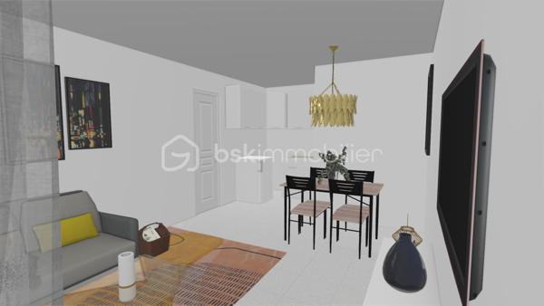 Appartement de 35,70 m²