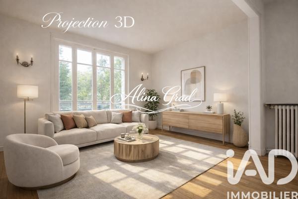 Appartement à vendre 3 pièces 60 m² Le Raincy