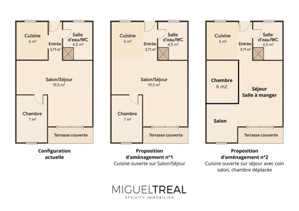 Appartement 2 pièces - 41 m²