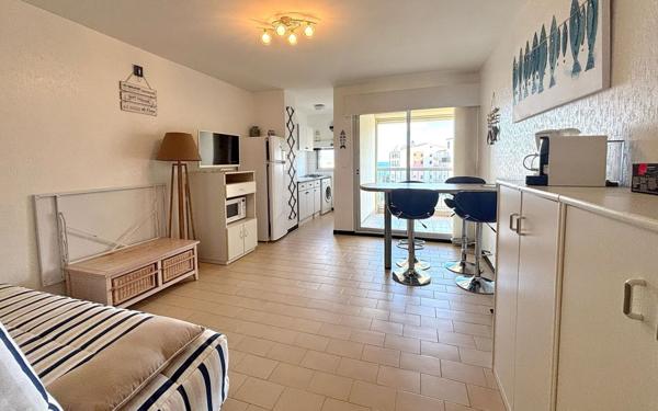 Appartement à vendre    3 pièces • 38,65 m2 Le Cap d'Agde - Agde