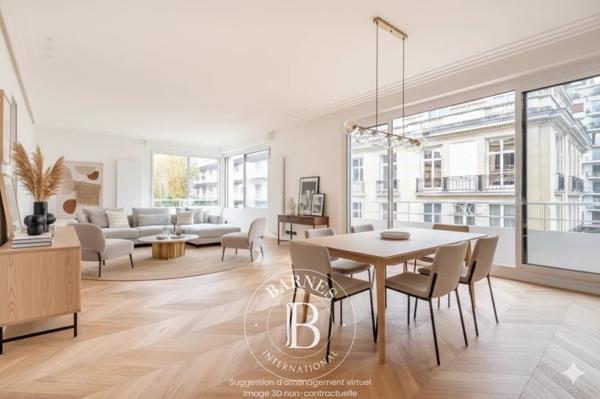 Paris 16ème, Appartement 4 Chambres -  177 m² à vendre
