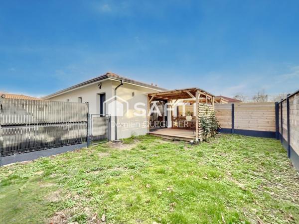 Maison récente avec jardin, 2 chambres, emplacement idéal