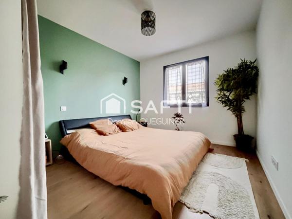 Maison récente avec jardin, 2 chambres, emplacement idéal