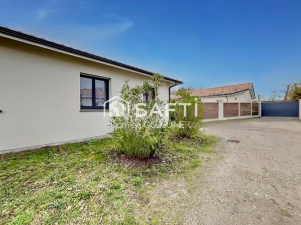 Maison récente avec jardin, 2 chambres, emplacement idéal