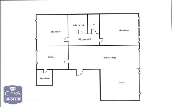 Appartement à vendre 3 pièces 69m² Lille (59000)