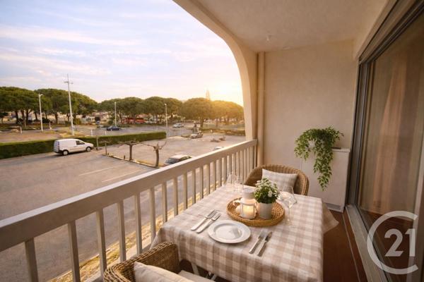 Appartement Studio Cabine à vendre  1 pièce - 21,62 m2 LE GRAU DU ROI - 30