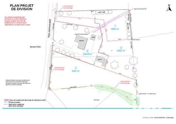 Terrain à vendre 3 012 m² Allaire