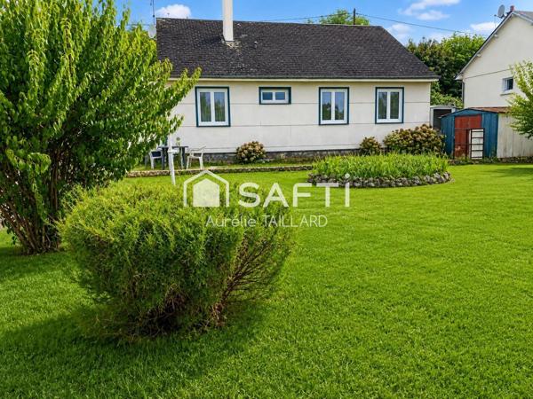 Maison de plain-pied 3 chambres avec jardin – Beaugency