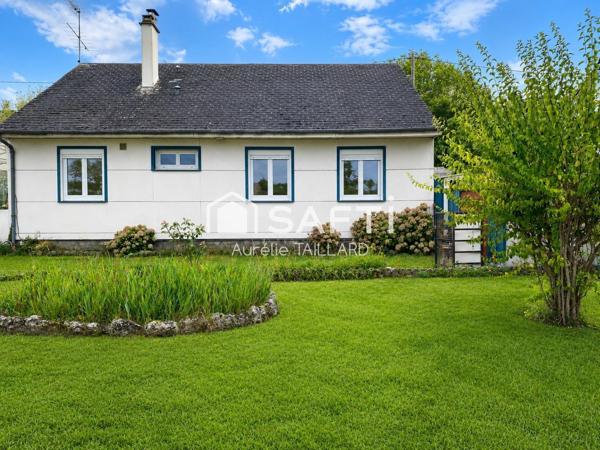 Maison de plain-pied 3 chambres avec jardin – Beaugency