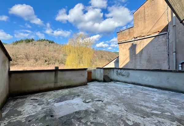 Rothau centre - Appartement en duplex 3 chambres avec terrasse et jardin