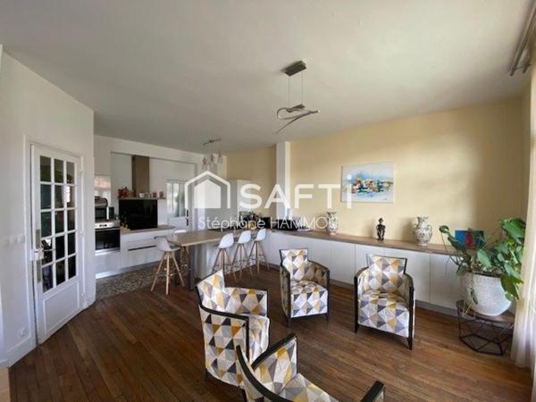 Maison de caractère, 244m², 9 pièces - Vue Marne