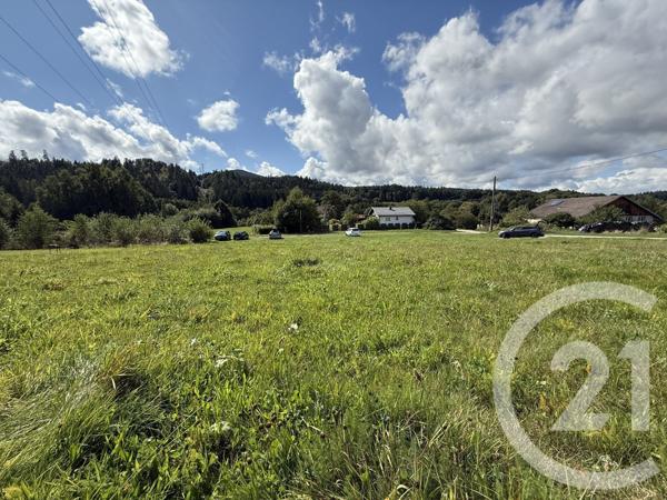 Terrain à vendre  1088 m2 GERBEPAL - 88