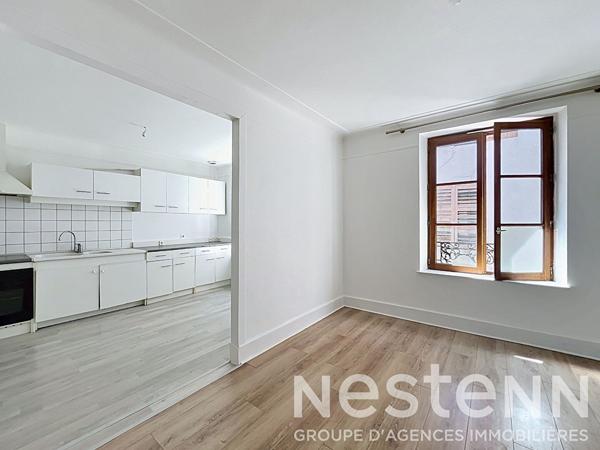 Appartement Saint Nicolas De Port 2 pièces de 53m2 (41.35 m² loi boutin)  Calme cuisine meublé chauffage collectif gaz