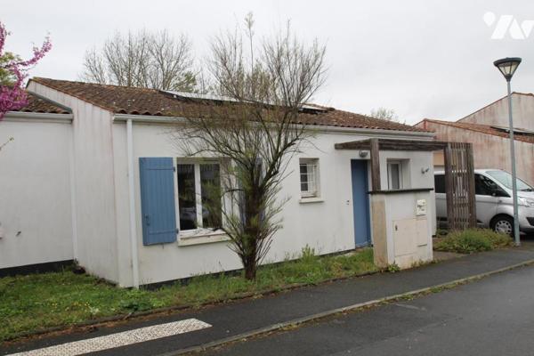LAGORD/LA ROCHELLE, JOLIE MAISON DE PLAIN PIED DE TYPE 3 AVEC GARAGE ET JARDIN