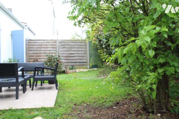 LAGORD/LA ROCHELLE, JOLIE MAISON DE PLAIN PIED DE TYPE 3 AVEC GARAGE ET JARDIN