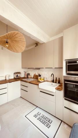 Maison T3 à vendre à Trouillas (66), proche Thuir – Maison de caractère avec grand garage de 36 m²