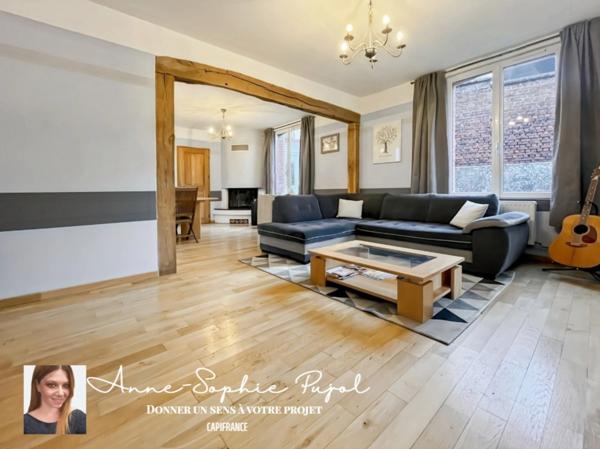 Maison de caractère rénovée - Volumes généreux, grand jardin et potentiel évolutif en coeur de Sainte-Geneviève