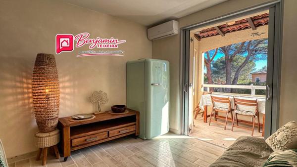 Appartement Saint Raphael 1 pièce(s) 21.66 m2 + Terrasse + Parking privé