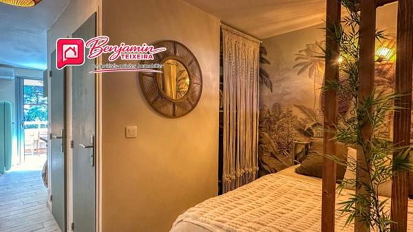 Appartement Saint Raphael 1 pièce(s) 21.66 m2 + Terrasse + Parking privé