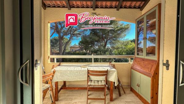 Appartement Saint Raphael 1 pièce(s) 21.66 m2 + Terrasse + Parking privé