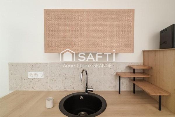 Maison avec jardin clos, prête à vivre