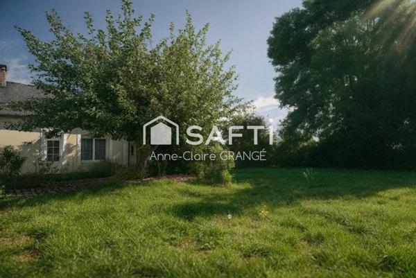 Maison avec jardin clos, prête à vivre