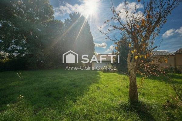 Maison avec jardin clos, prête à vivre
