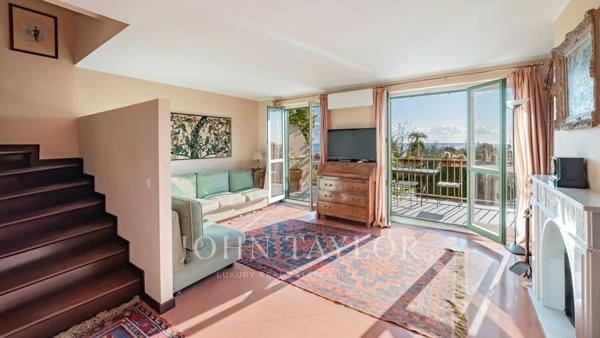 Villa mitoyenne - 4 chambres - vue mer - Èze bord de Mer