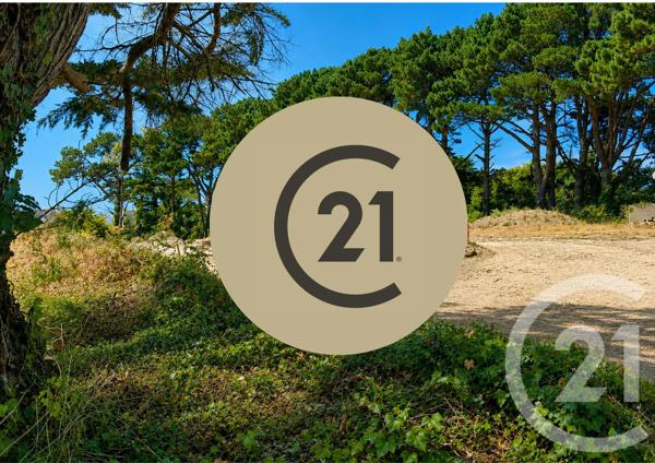Terrain à vendre  408 m 2   ST PIERRE QUIBERON  - 56