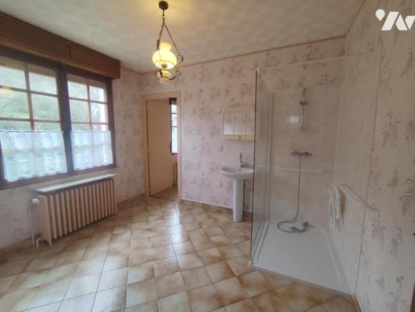 Maison individuelle sur sous-sol avec jardin